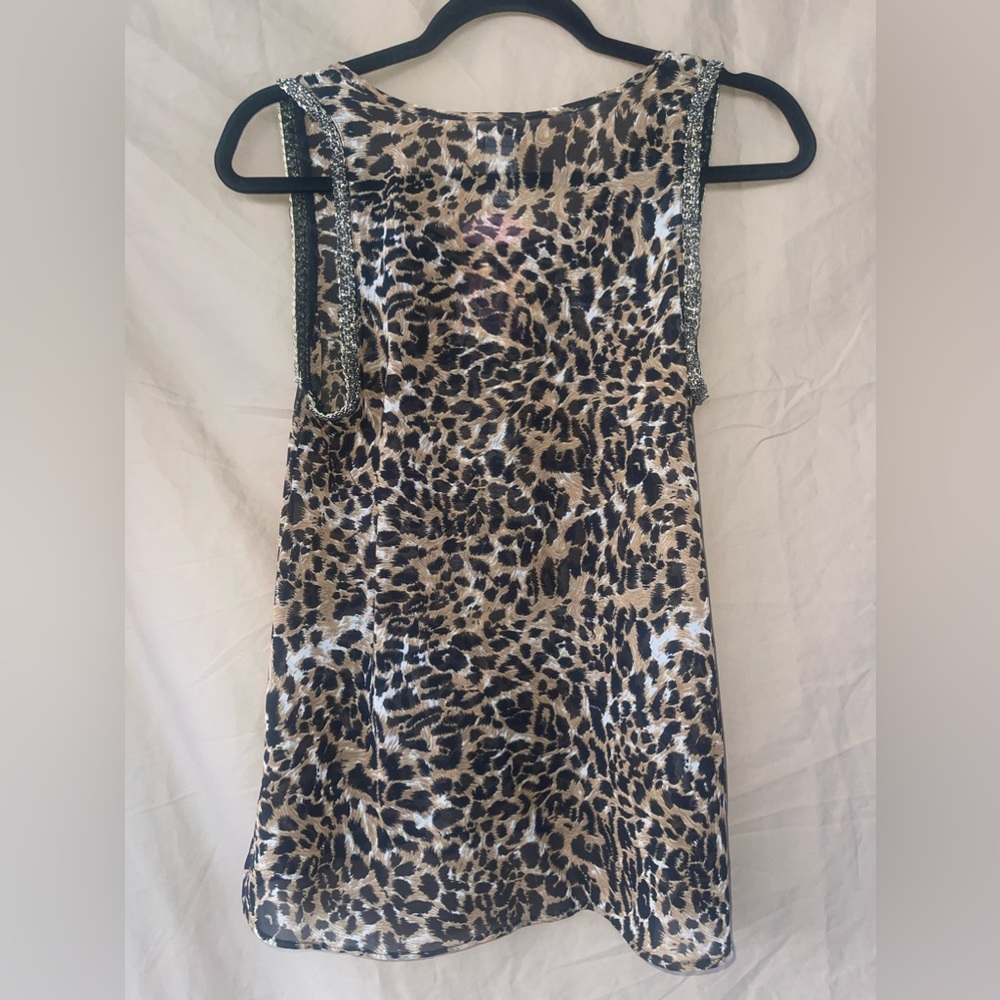 Pinky Leopard Tank - Picture 2 of 3
